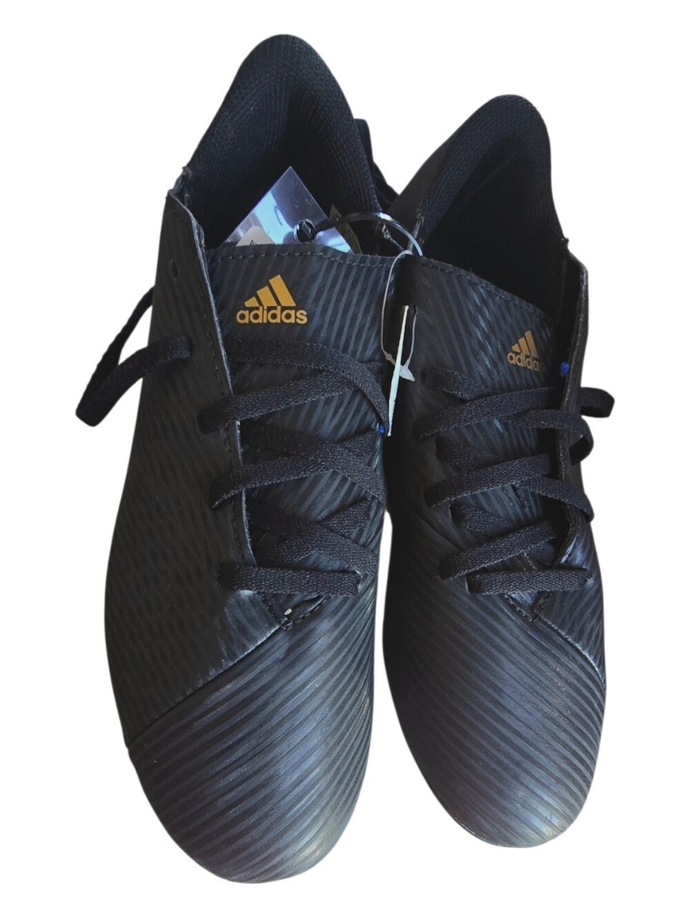 New W/tags adidas Men’s Nemeziz 19.4 Black Soccer Cleats Size 5.5